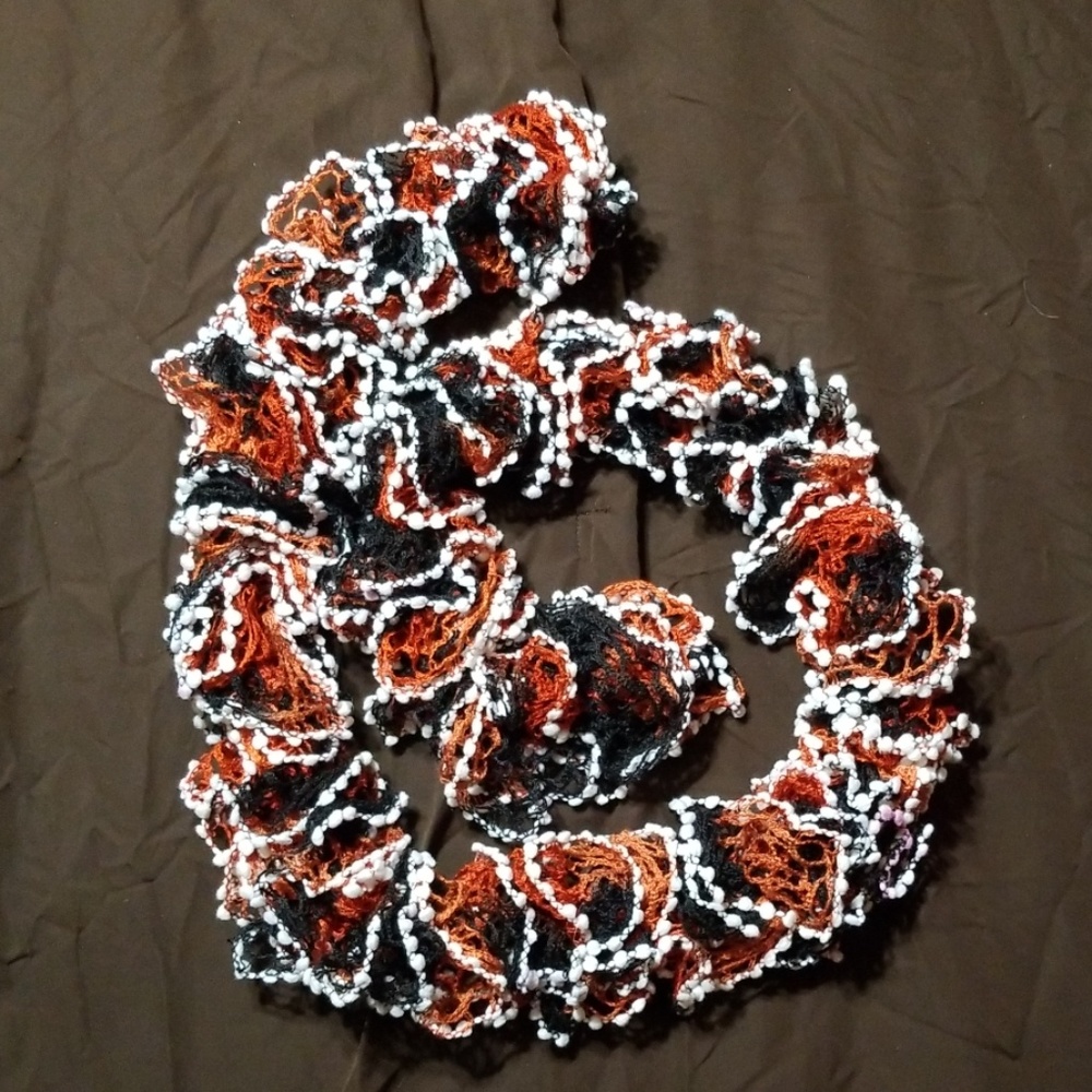 Multi-Color Ruffle Scarf